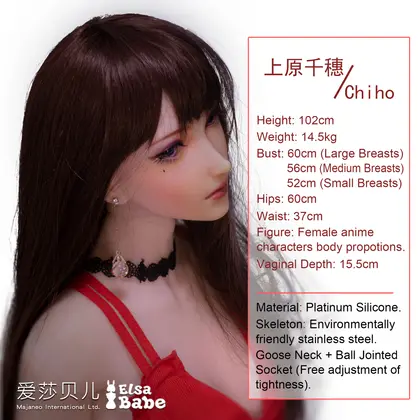 ElsaBabe Chiho HA002 Silicone Sex Doll thumbnail 4