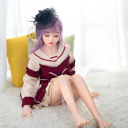 Haili 100cm Guchuannainaijiang Full Silicone Sex Doll thumbnail 4