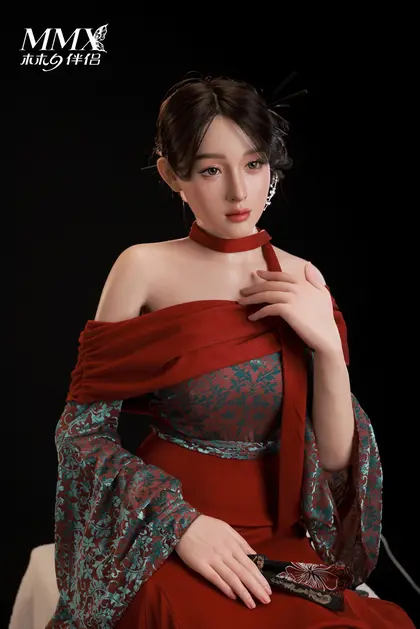 MMX 163cm Mengqi Enhanced Makeup Silicone Sex Doll background preview