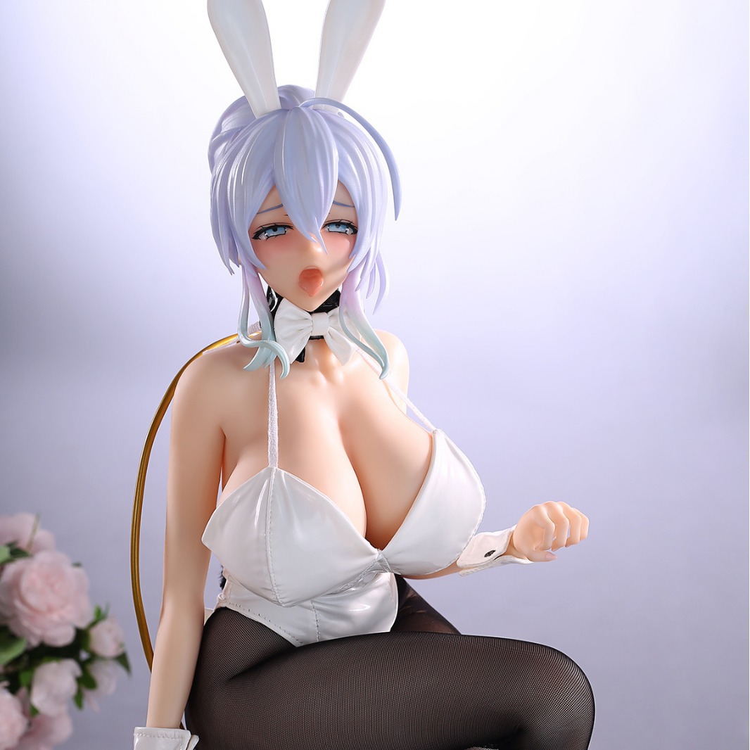 兔女郎雪女实体娃娃动漫二次元全硅胶小型真人果冻胸男用可插入 thumbnail 2